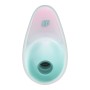 Stimulateur Pixie Dust air pulsé et vibrations - rose et menthe