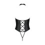 Body ouvert faux cuir Nancy - Passion