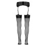 Bas résille noir - Cotelli Legwear